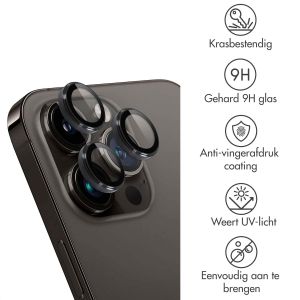 iMoshion 2 Pack Camera lens protector iPhone 14 Pro / 14 Pro Max - Grijs