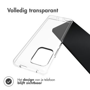 Accezz Clear Backcover Motorola Edge 40 Pro - Transparant