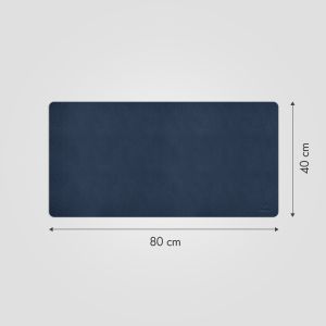 iMoshion Bureau onderlegger 80 x 40 cm - Donkerblauw