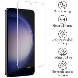 Accezz Gehard Glas Screenprotector Samsung Galaxy S22 / S23 - Transparant