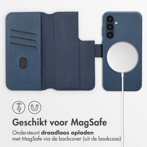 Accezz Leather Bookcase 2-in-1 met MagSafe Samsung Galaxy S24 Plus - Nightfall Blue