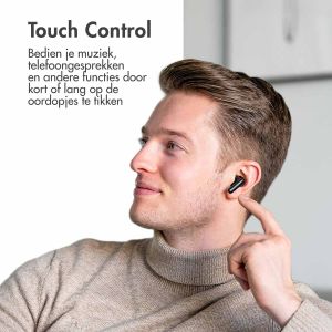 iMoshion Aura Earbuds - Draadloze oordopjes - Bluetooth draadloze oortjes - Zwart