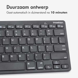 iMoshion Wireless Bluetooth Keyboard - Draadloos toetsenbord - QWERTY - Zwart