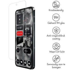 Accezz Gehard Glas Screenprotector Nothing Phone (2) - Transparant