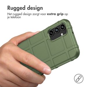 iMoshion Rugged Shield Backcover Samsung Galaxy A15 (5G/4G) - Donkergroen