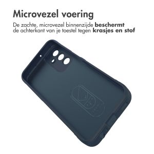 iMoshion EasyGrip Backcover Samsung Galaxy A15 (5G/4G) - Donkerblauw