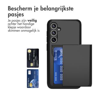 iMoshion Backcover met pasjeshouder Samsung Galaxy S23 FE - Zwart