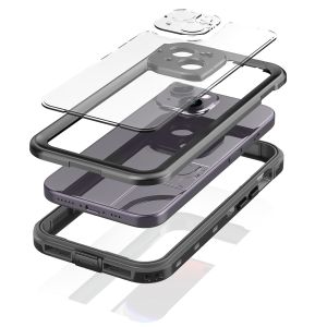 Redpepper Dot Plus Waterproof Backcover iPhone 15 - Zwart