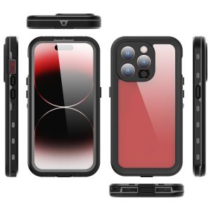 Redpepper Dot Plus Waterproof Backcover iPhone 15 Pro - Zwart