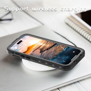 Redpepper Dot Plus Waterproof Backcover iPhone 15 Plus - Zwart