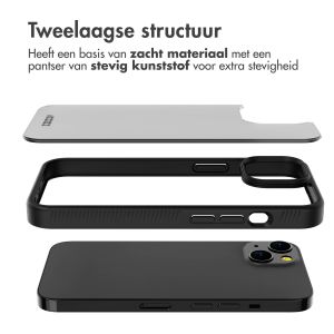 Accezz Rugged Frosted Backcover iPhone 13