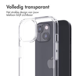 iMoshion Stand Backcover iPhone 15 - Transparant