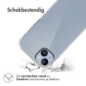 iMoshion Shockproof Case iPhone 15 Plus - Transparant