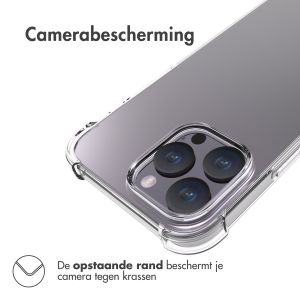 iMoshion Shockproof Case iPhone 15 Pro Max - Transparant