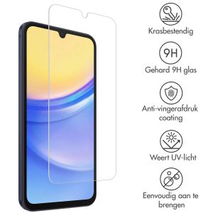 Accezz Gehard Glas Screenprotector Samsung Galaxy A15 (5G/4G)