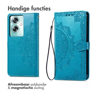 iMoshion Mandala Bookcase Oppo A79 - Turquoise