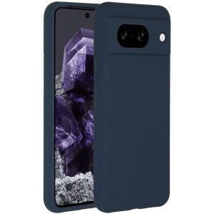 Accezz Liquid Silicone Backcover Google Pixel 8 - Donkerblauw