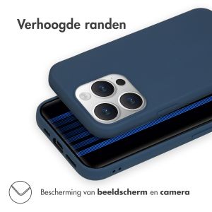 iMoshion Color Backcover iPhone 15 Pro - Donkerblauw