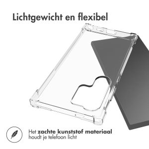 iMoshion Shockproof Case Samsung Galaxy S24 Ultra - Transparant