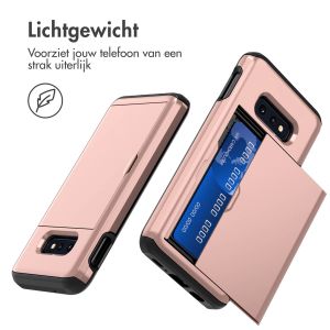 iMoshion Backcover met pasjeshouder Samsung Galaxy S10e - Rosé Goud