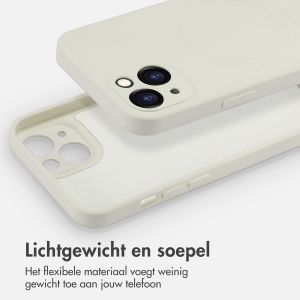 iMoshion Color Backcover met MagSafe iPhone 13 - Beige