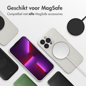 iMoshion Color Backcover met MagSafe iPhone 13 Pro - Beige