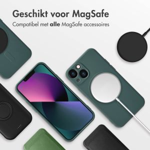 iMoshion Color Backcover met MagSafe iPhone 13 Mini - Donkergroen