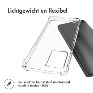 iMoshion Shockproof Case Motorola Moto G54 - Transparant