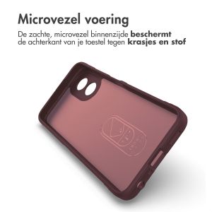 iMoshion EasyGrip Backcover Oppo A18 / Oppo A38 - Aubergine