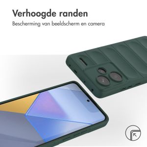 iMoshion EasyGrip Backcover Xiaomi Redmi Note 13 Pro Plus (5G) - Donkergroen