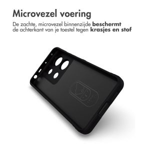 iMoshion EasyGrip Backcover Xiaomi Poco X6 Pro - Zwart