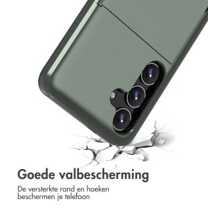iMoshion Backcover met pasjeshouder Samsung Galaxy S24 - Donkergroen