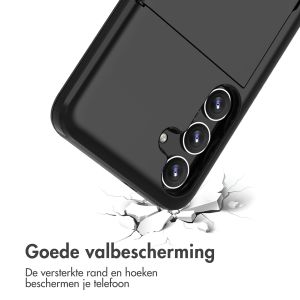 iMoshion Backcover met pasjeshouder Samsung Galaxy S24 Plus - Zwart