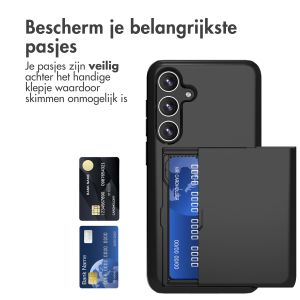 iMoshion Backcover met pasjeshouder Samsung Galaxy S24 Plus - Zwart