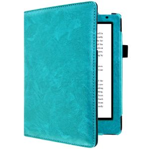 iMoshion Luxe Effen Bookcase Kobo Aura H2O Edition 2 - Turquoise