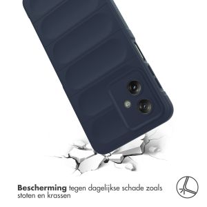 iMoshion EasyGrip Backcover Motorola Moto G54 - Donkerblauw