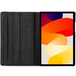 Ontwerp je eigen 360° draaibare tablethoes Xiaomi Redmi Pad SE - Zwart