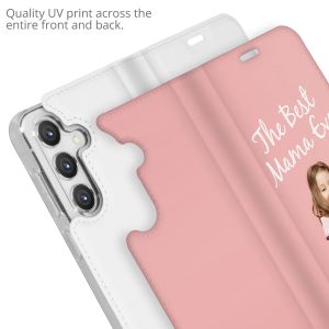 Ontwerp je eigen Samsung Galaxy S24 Plus gel bookcase hoes