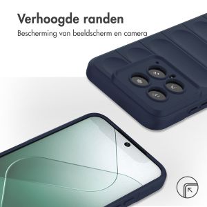 iMoshion EasyGrip Backcover Xiaomi 14 - Donkerblauw