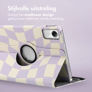 iMoshion 360° Draaibare Design Bookcase Xiaomi Redmi Pad SE - Dancing Cubes