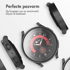 iMoshion Full Cover Hardcase Samsung Galaxy Watch 6 44 mm - Zwart