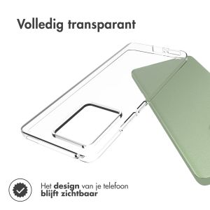 Accezz Clear Backcover Motorola Edge 40 - Transparant