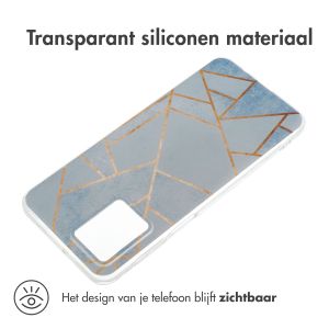 iMoshion Design hoesje Motorola Moto G54 - Blue Graphic