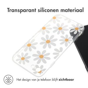 iMoshion Design hoesje iPhone SE (2022 / 2020) / 8 / 7 - Daisy flower