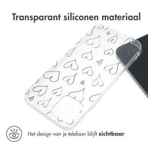 iMoshion Design hoesje iPhone 12 (Pro) - Hearts