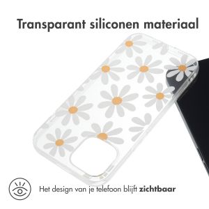 iMoshion Design hoesje iPhone 14 - Daisy flower