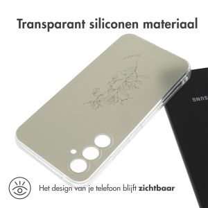 iMoshion Design hoesje Samsung Galaxy A54 (5G) - Floral Green