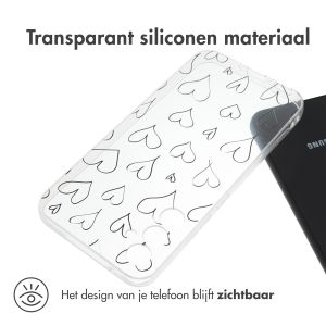 iMoshion Design hoesje Samsung Galaxy A34 (5G) - Hearts