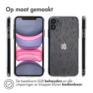 iMoshion Design hoesje iPhone 11 - Hearts