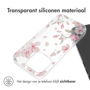 iMoshion Design hoesje iPhone 15 Pro - Blossom